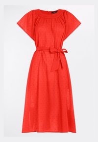 King Louie TALIA VERANO - Vapaa-ajan mekko - fire red