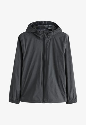 Next, WATERPROOF POP ZIP PACKABLE - REGULAR FIT - Veekindel jope - black ripstop