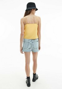 Calvin Klein Jeans MONOGRAM CAMI - Blūze - crushed orange
