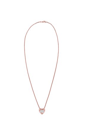 HEART CLASSIC - Necklace - rose gold-coloured