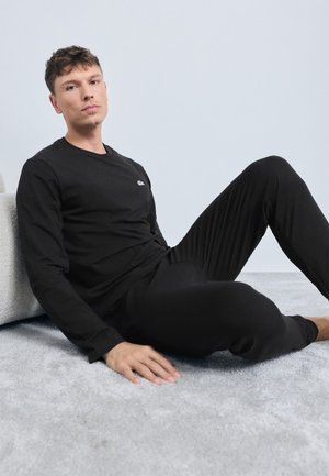 LOUNGEWEAR - Pijamale - black/silver-coloured