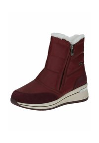 Caprice Botas para la nieve - bordeaux comb