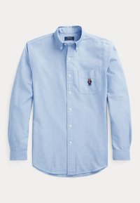 CUSTOM FIT POLO BEAR OXFORD SHIRT - Ing - blue