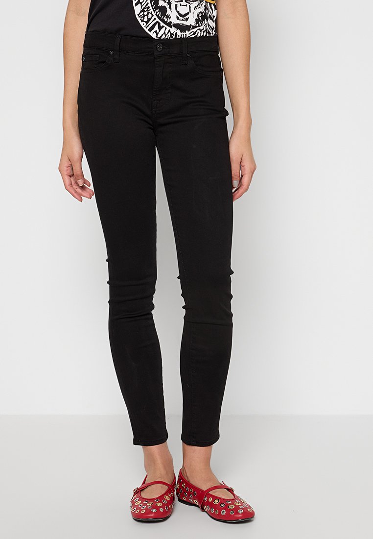 7 For All Mankind Jeans Skinny Fit zwart