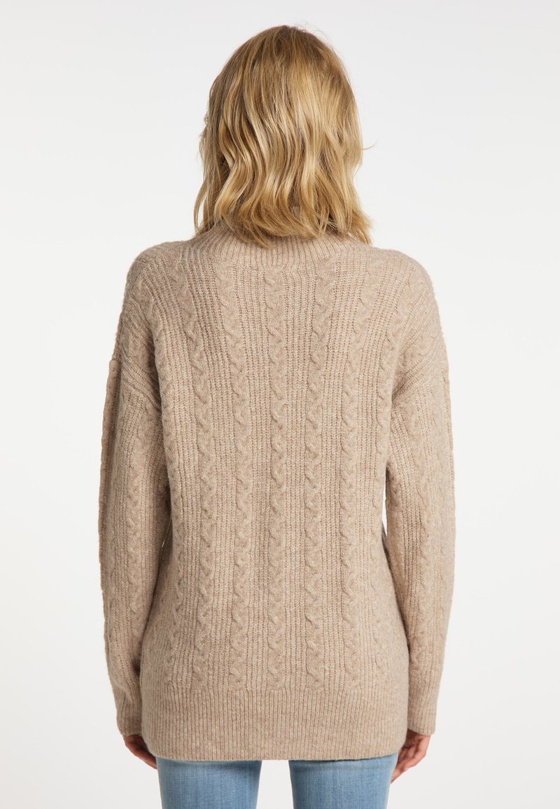 Damen Strickjacken | usha USHA SIVENE Strickpullover beige melange/beige - SJ64088 Damen Strickjacken | usha USHA SIVENE Strickpullover beige melange/beige - SJ64088