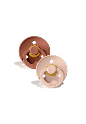 BIBS, 2 PACK WOODCHUCK/BLUSH SIZE 2 - Otros accesorios - light pink/ mottled brown