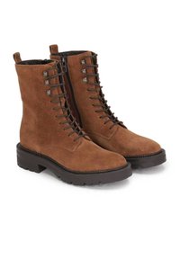 Kazar Šněrovací kotníkové boty - light brown