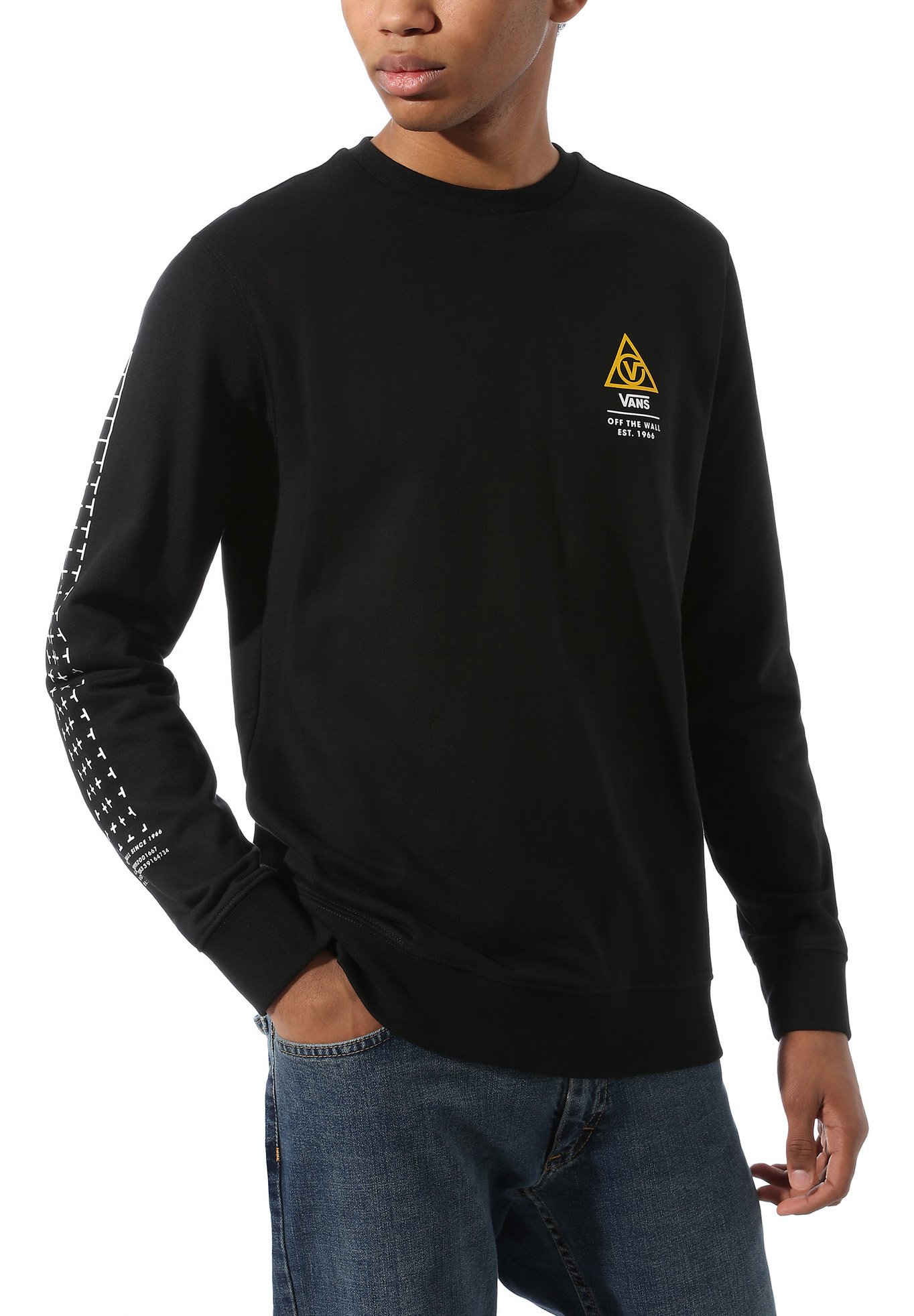 Vans MN 66 SUPPLY CREW Sweater black Zalando.nl Vans MN VICTORY Trui blackZwart Zalando.nl