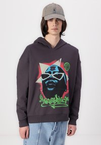 Night Addict Sweatshirt com capuz - charcoal