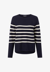 Niet geselecteerd, marine/ecru