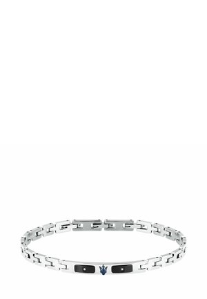 DIAMONDS - Bracciale - black/blue/stainless steel