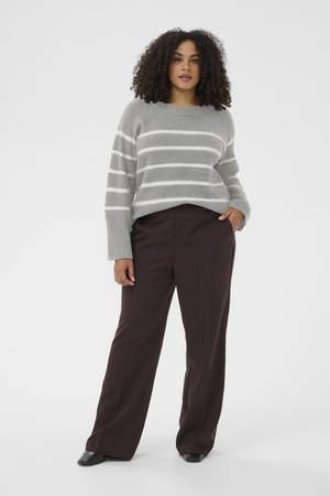 SAKIRA FLARED - Pantaloni - black coffee