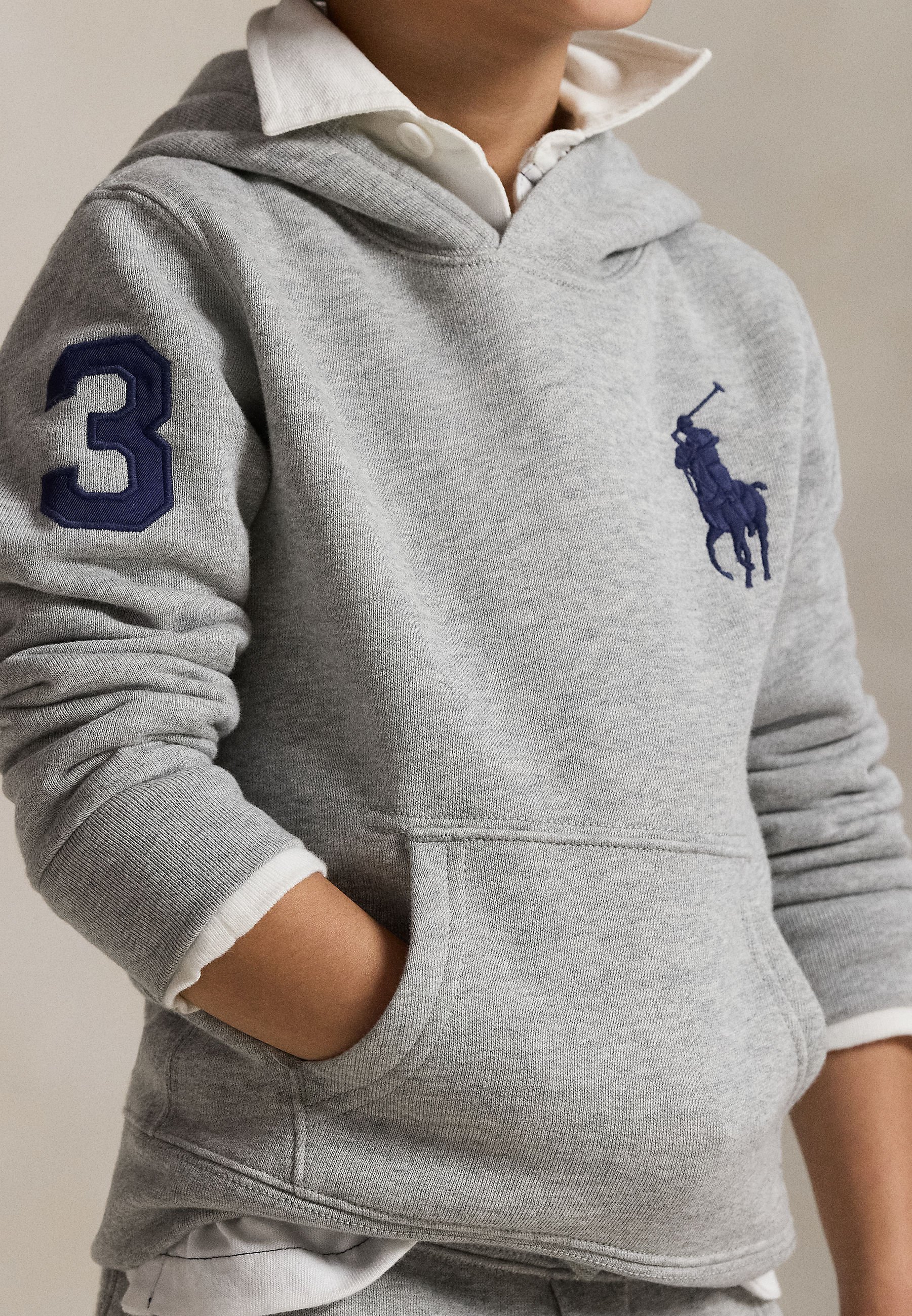 Polo Ralph Lauren BIG PONY FLEECE HOODIE 2-6Y - Hoodie - andover