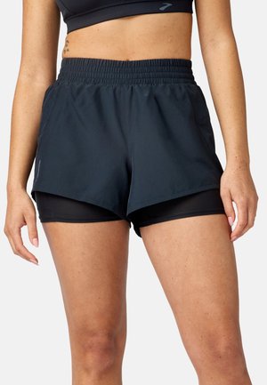 Brooks DASH - Šortky 2 v 1 - black
