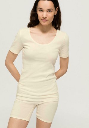 hessnatur WÄSCHE RUNDHALS - T-Shirt basic - natur