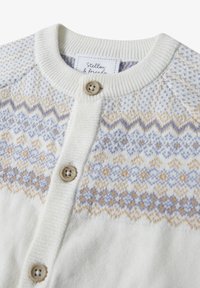 Stellou & friends MIT NORWEGER - Strickjacke - weiß