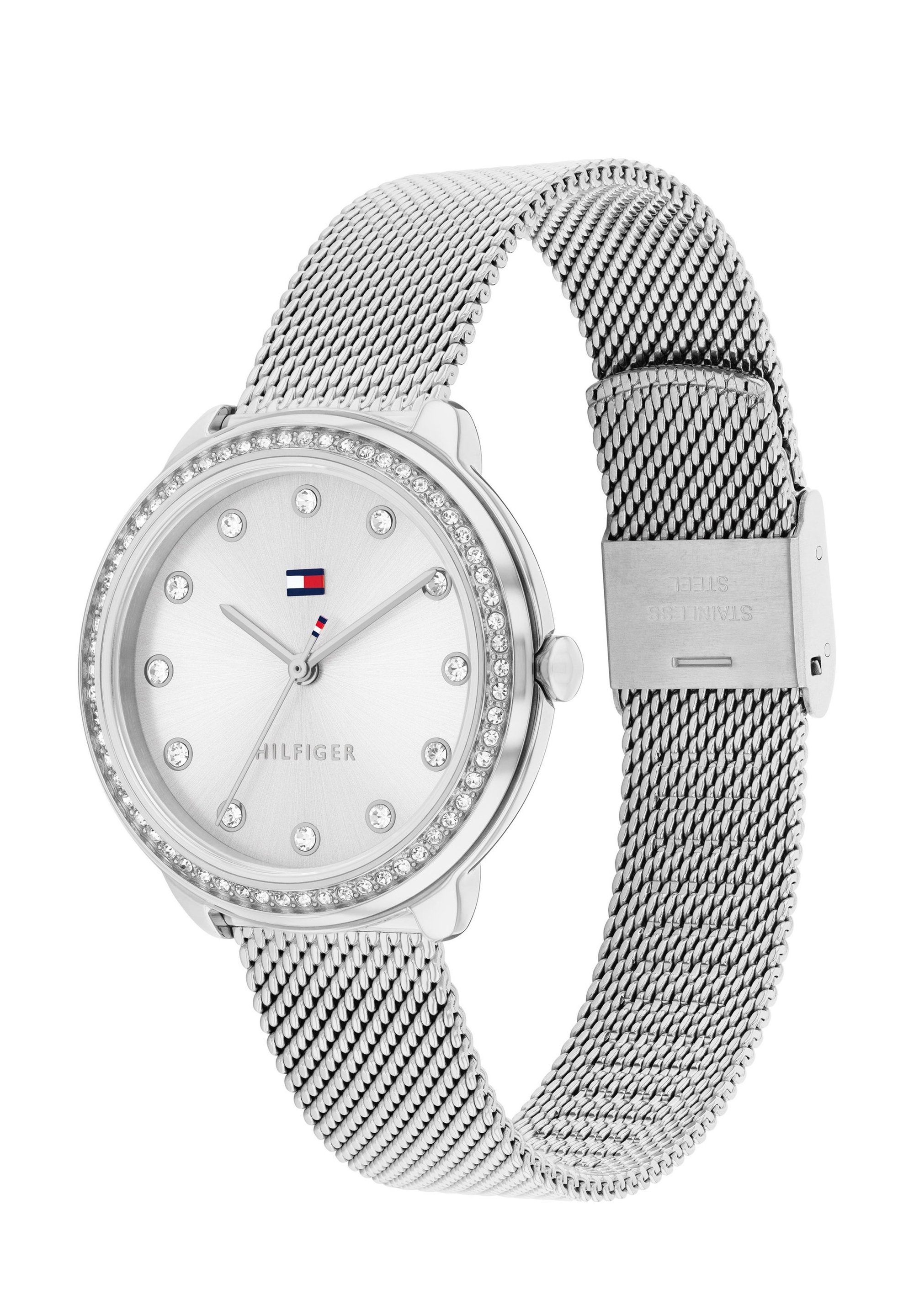 Tommy Hilfiger DEMI Uhr silver-coloured/silberfarben