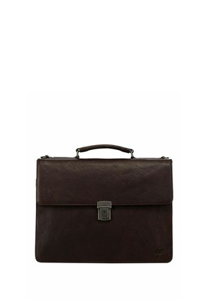 Jost GLASGOW BRIEFCASE 2C UNISEX - Aktentasche - brown