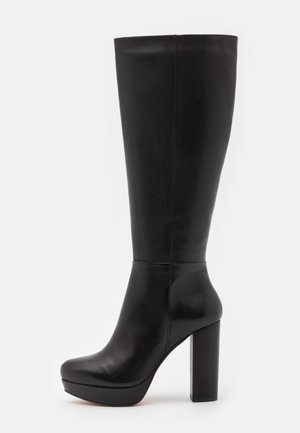 Botas de tacón - black