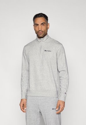 ICONS CONTRAST HALF ZIP  - Mikina - grey