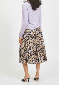 VILA Falda acampanada - beige