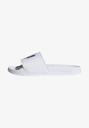 ADILETTE SPORTS INSPIRED SLIDES - Matalakantaiset pistokkaat - ftwwht/cblack/royblu