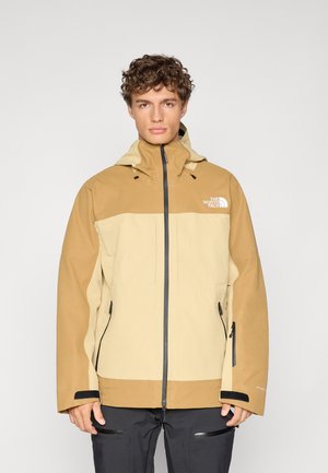 CEPTOR JACKET - Snowboardová bunda - utility brown/khaki stone