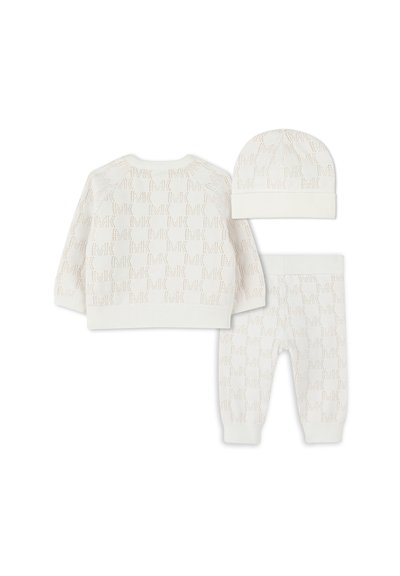 Michael Kors Kids ENSEMBLE 3 PIÈCES - Trainingsbroek - ecru beige