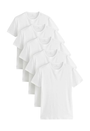 REGULAR FIT -  LAYERING - Pamata T-krekls - white