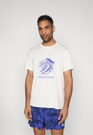 FUJITRAIL LOGO - Μπλουζάκι με στάμπα - cool grey/iron clad