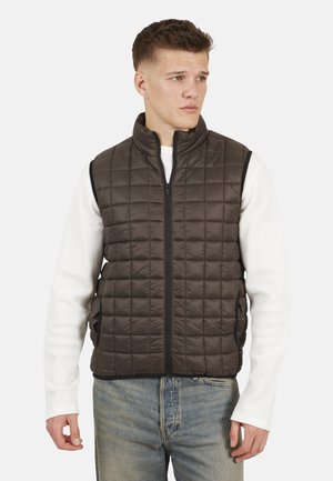 QUILT LIGHTLY PADDED - Bodywarmer - dark brown