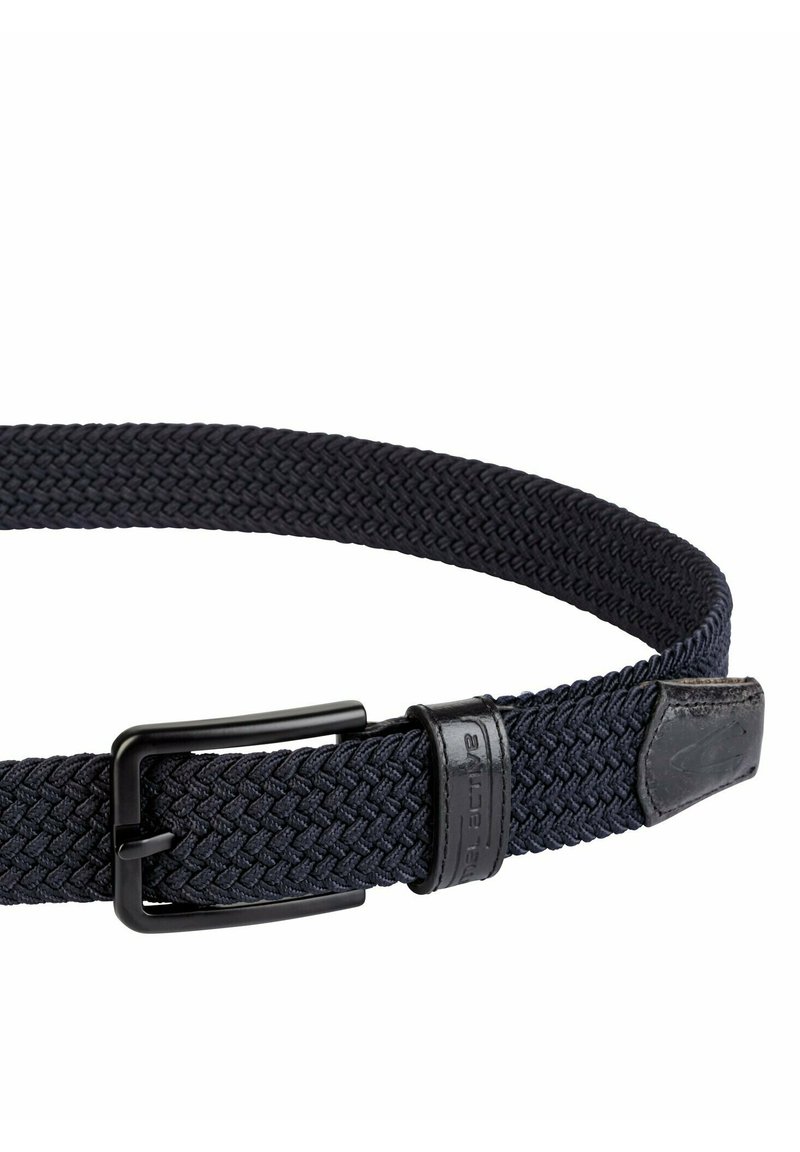 camel active ELASTISCHER Braided belt night blue/dark blue