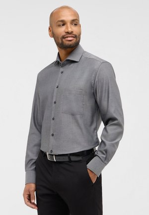 BAUMWOLLHEMD - MODERN FIT - Hemd - anthrazit