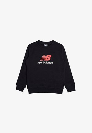 New Balance, FELPA GIROCOLLO NEW BALANCE - Felpa - nero