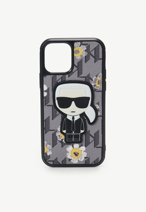 MONOGRAM FLOWERS 12 PRO - Obal na telefon - grey