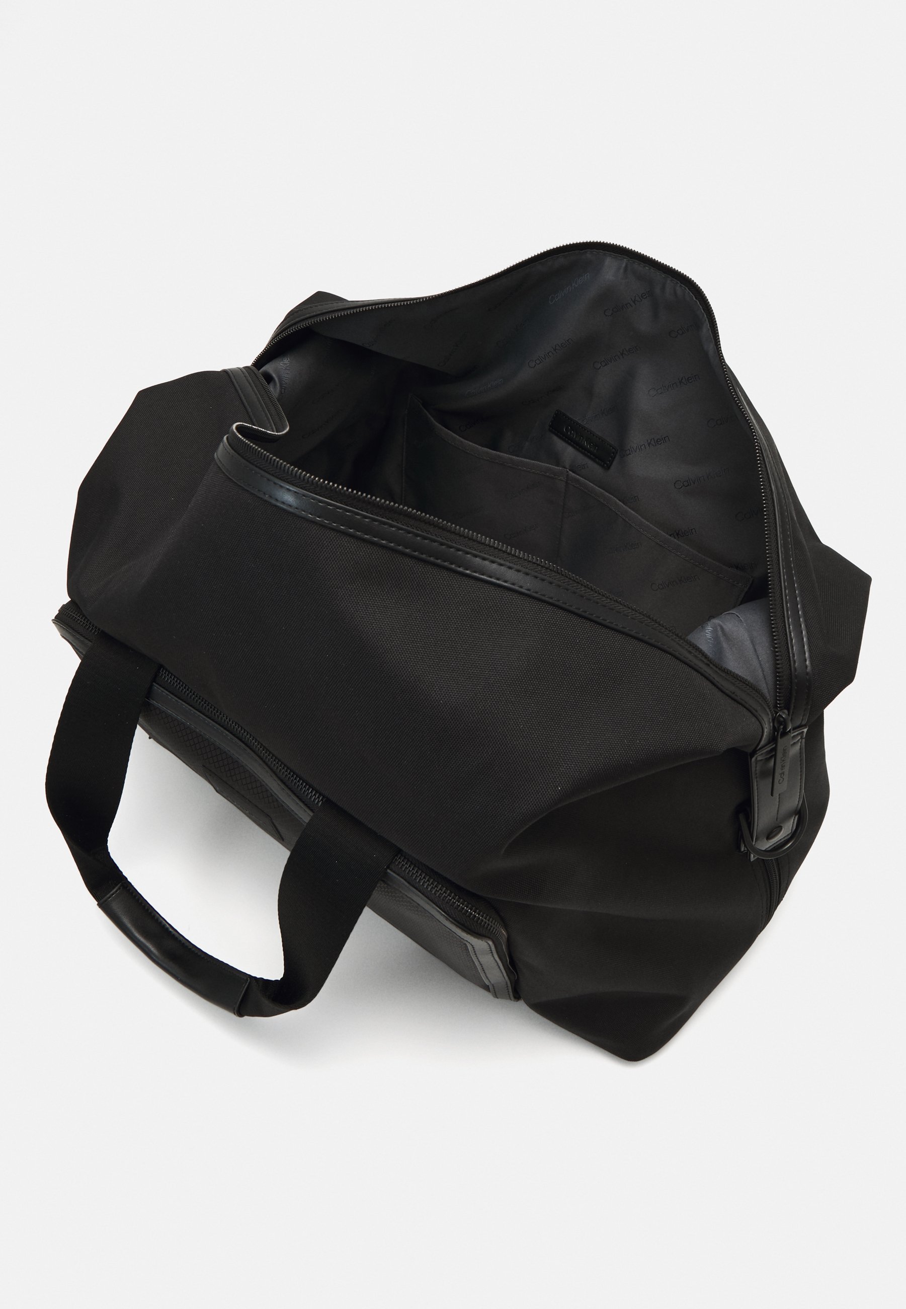 Calvin klein black holdall sports weekend travel overnight bag sale