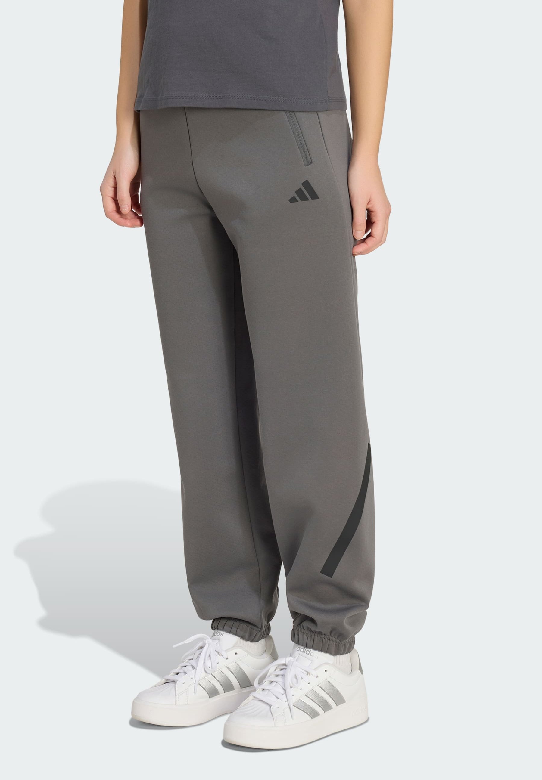 adidas Sportswear ADIDAS Z.N.E. PANTS - Tracksuit bottoms - grey