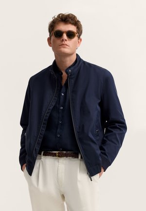 STRETCH - Leichte Jacke - marine