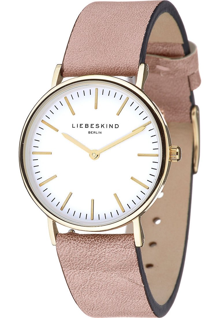 Damen Analoguhren | Liebeskind Berlin Uhr beige/rosa/beige - KL31965 Damen Analoguhren | Liebeskind Berlin Uhr beige/rosa/beige - KL31965