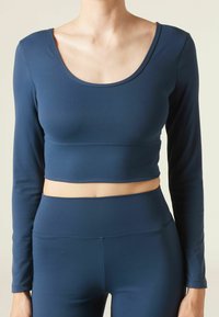 Calzedonia SOFT TOUCH - Langarmshirt - blu scuro