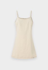 ICONIC MINI DRESS - Obleka iz džinsa - denim light