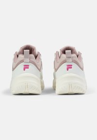 Fila STRADA LOGO - Sneakers basse - white/mauve chalk/marshmallow
