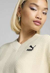 Puma V-NECK  - Pulover - alpine snow