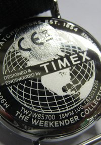 Timex Weekender - Quartz Analog Watch - Käekell - black