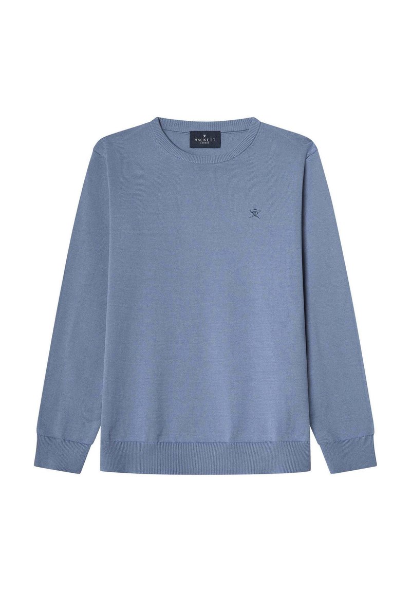 Hackett London Strickpullover - chambray blue