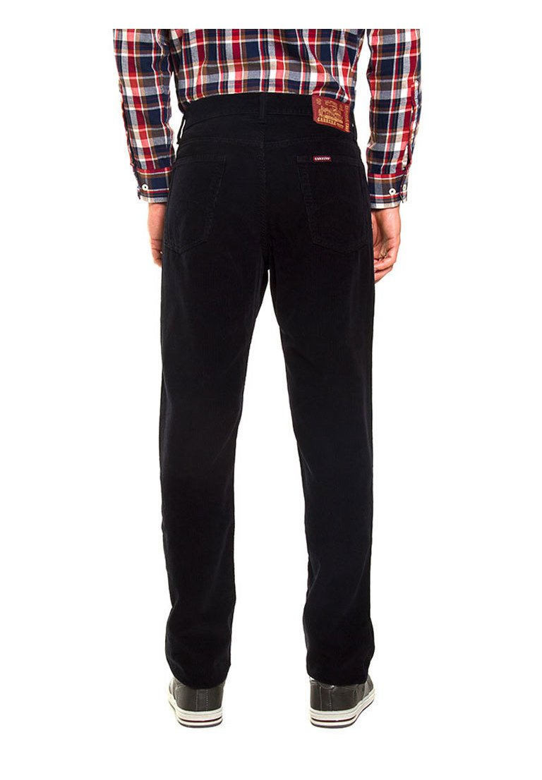 Carrera Jeans PANTALONE PER UOMO, TINTA UNITA, VELLUTO - Pantaloni - blu  scuro - Zalando.it