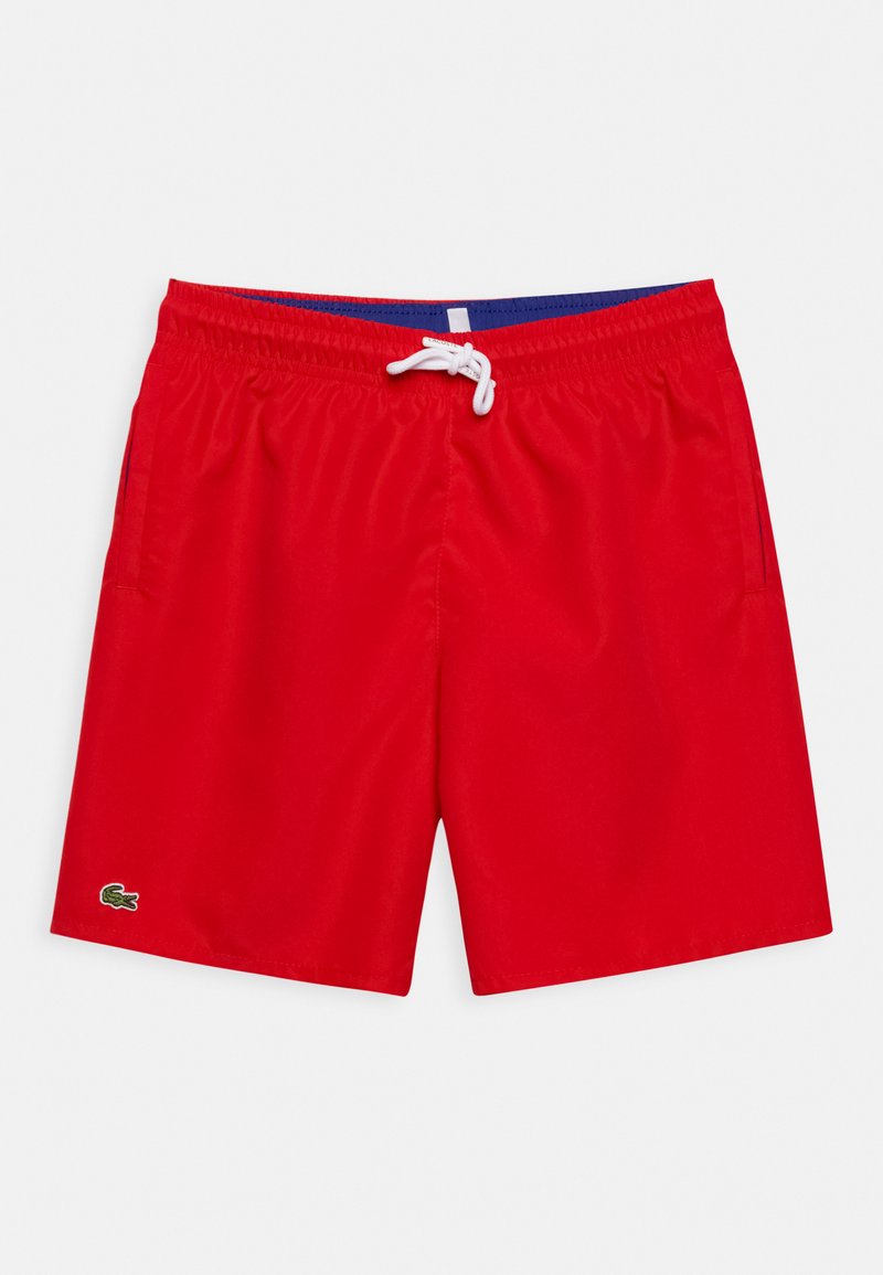 Lacoste PLAIN - Calções de banho - fireman/cosmic