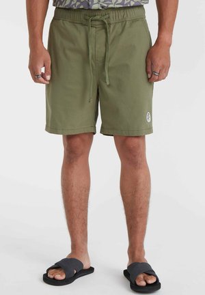 PORTER - kurze Sporthose - deep lichen green