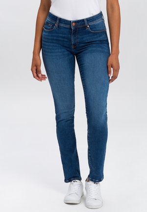 ANYA - Slim fit jeans - dark blue washed