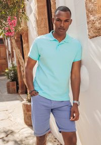 Ombre Pikeepaita - turquoise